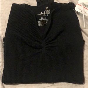 Free people strapless bodysuit